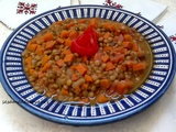 Lentilles aux carottes