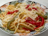 Linguines aux poivrons