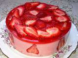 Mousse aux fraises