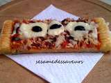 Pizza feuilletée