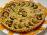 Quiche aux courgettes