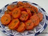 Salade de carottes à la marocaine