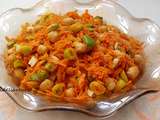 Salade de carottes aux pois chiches