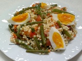 Salade de haricots verts aux petits plombs