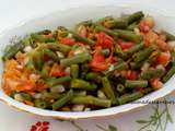 Salade de haricots verts