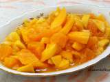 Salade de mangue à l'orange