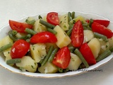 Salade de pommes de terre aux haricots verts