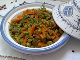 Tajine de bœuf aux légumes printaniers