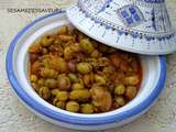 Tajine de poulet aux olives Meslalla