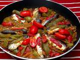 Tajine de sardines aux poivrons