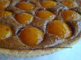 Tarte abricots amandes