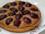 Tarte aux prunes et amandes