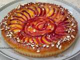 Tarte briochée aux nectarines