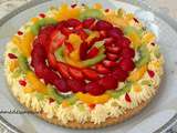 Tarte gâteau aux fruits