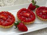 Tartelettes à la crème de fraises