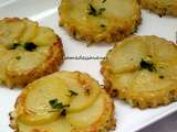 Tartelettes de pomme de terre et chou-fleur