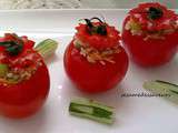 Tomates farcies au riz