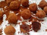 Truffes orange amande