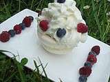 Vacherin au Chocolat Blanc et aux Fruits Rouges inspiré d'Anne-Sophie Pic