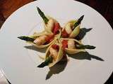 Conchiglionis aux langoustines et asperges