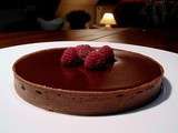 Tarte tout chocolat... ou presque