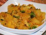 Aloo gobi, plat indien