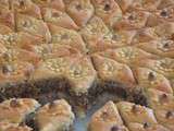 Baklawa algerienne amandes et noix