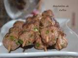 Brochettes de kefta à la poèle