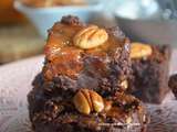 Brownie chocolat au caramel au beurre salé