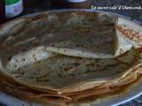 Crêpes vanille et fleur d’oranger