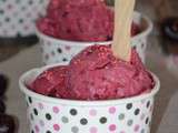 Frozen yogurt aux cerises