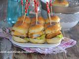 Mini burger poisson (recette fish burger)