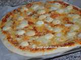 Pizza au fromage ail et fines herbes