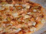 Pizza poulet pomme de terre