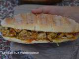 Sandwich poulet curry