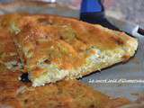 Tarte courgette boursin et pommes de terre