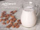 Lait d’amande pour matin tout doux