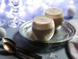 Cappuccino de champignons et mousse au lard (entrée, apéritif, amuse bouche, cèpe, champignon de paris, fête, noël, saint-sylvestre