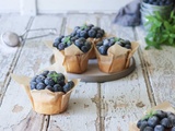 Muffins aux myrtilles par Yann Couvreur pour un goûter exceptionnel