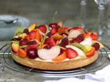 Tarte aux fruits d’été passionnément vanille