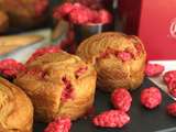 Macatias aux pralines roses de Lyon façon brioche feuilletée