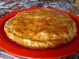 Galette des rois à l'ananas et noix de coco