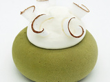 Entremets Coco Matcha Passion par Aiiro