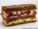 Millefeuille aux Framboises par Le Moulin de La Vierge