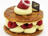 Millefeuille aux Framboises par Le Valentin