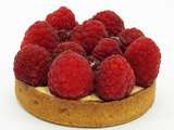 Tarte aux Framboises par Lorette