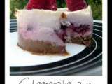 Cheesecake aux framboises