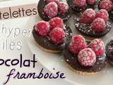 Tartelettes choco/ framboise - SPÉCIAL fruits d’ÉTÉ