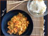 Dhal de lentilles corail & patates douces