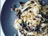 Tagliatelles aux champignons